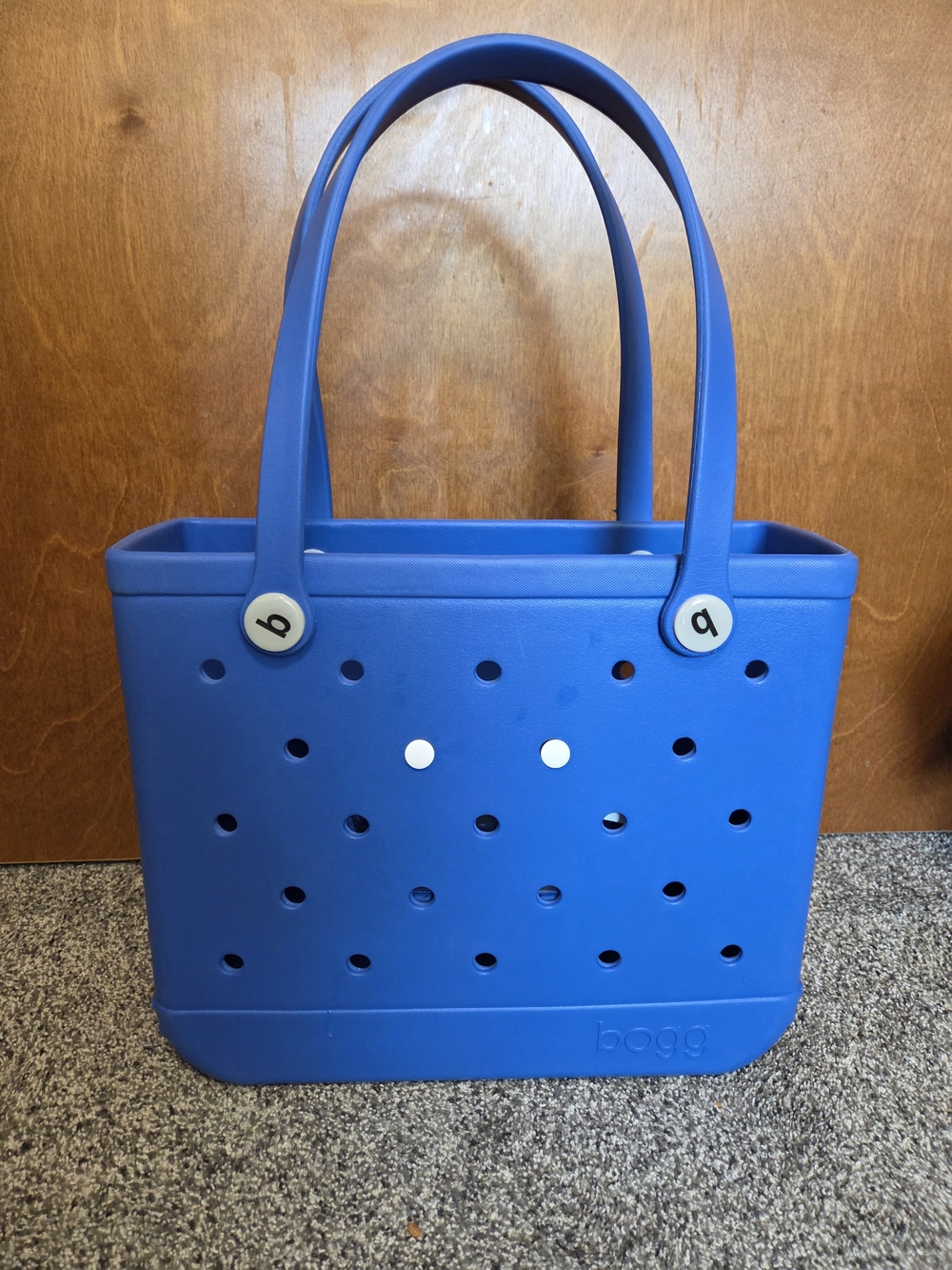 BOGG BAG Size Medium Bright Blue Perforated Tote - Picture 2 of 4
